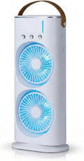 CoolBreeze Dual Fan Mini Air Cooler – Portable, Rechargeable & Powerful Cooling
